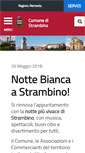 Mobile Screenshot of comune.strambino.to.it